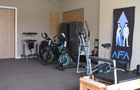 exercise room for limb lengthening surgery patients