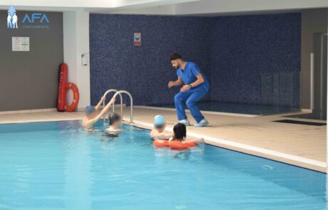 Hydrotherapy exercises after PRECICE 2 method